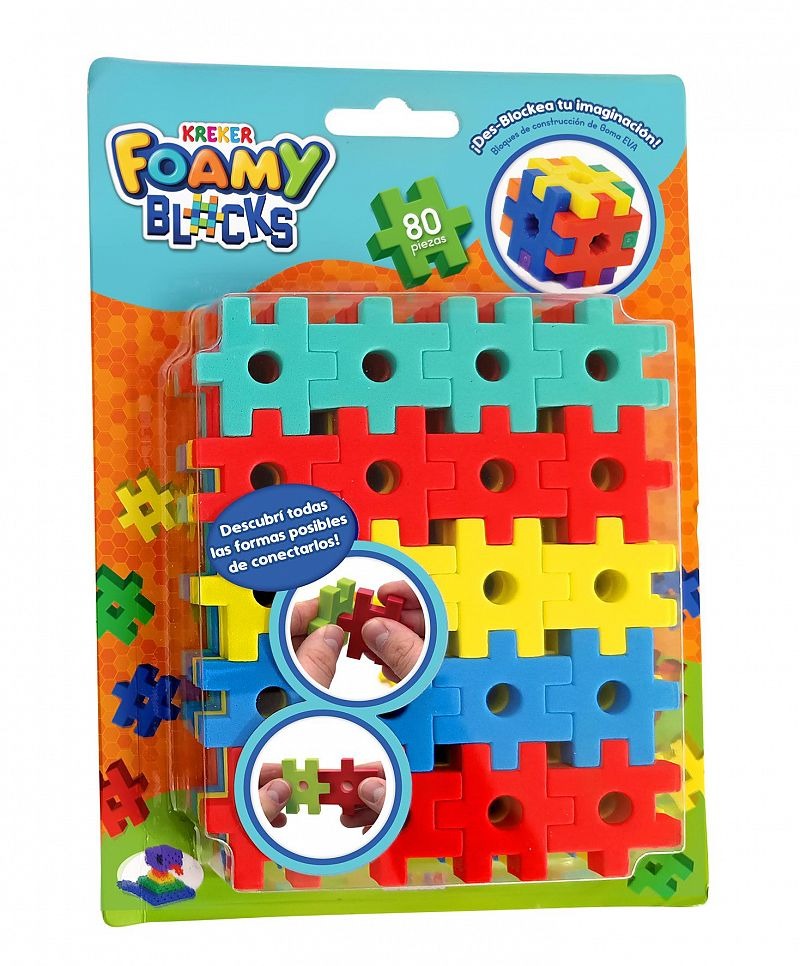 FOAMY BLOCK 80pzas.KREKER
